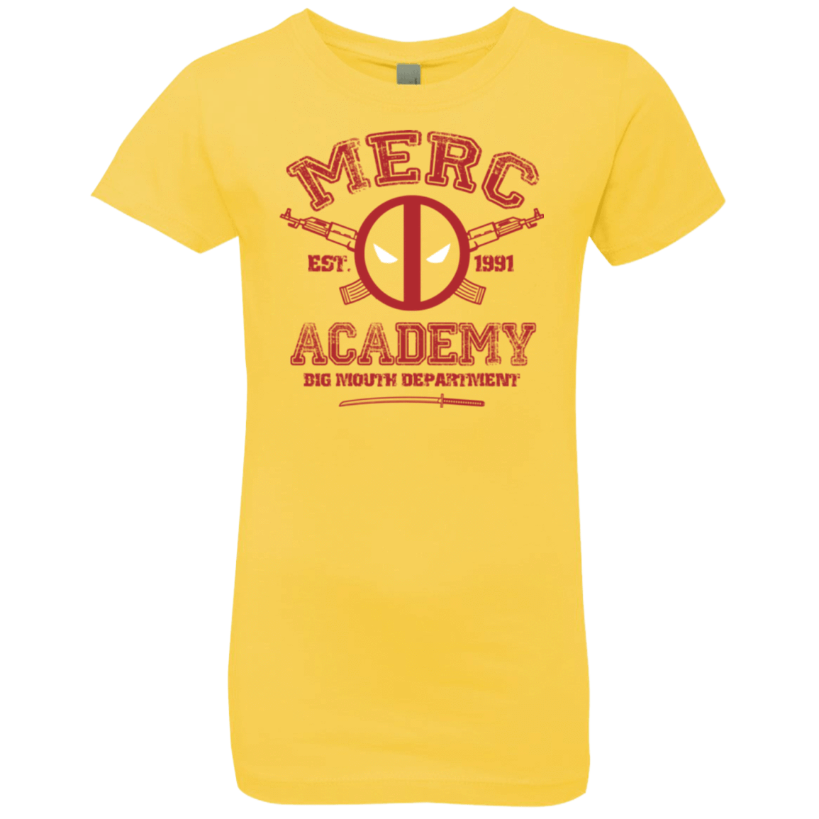 T-Shirts Vibrant Yellow / YXS Merc Academy Girls Premium T-Shirt