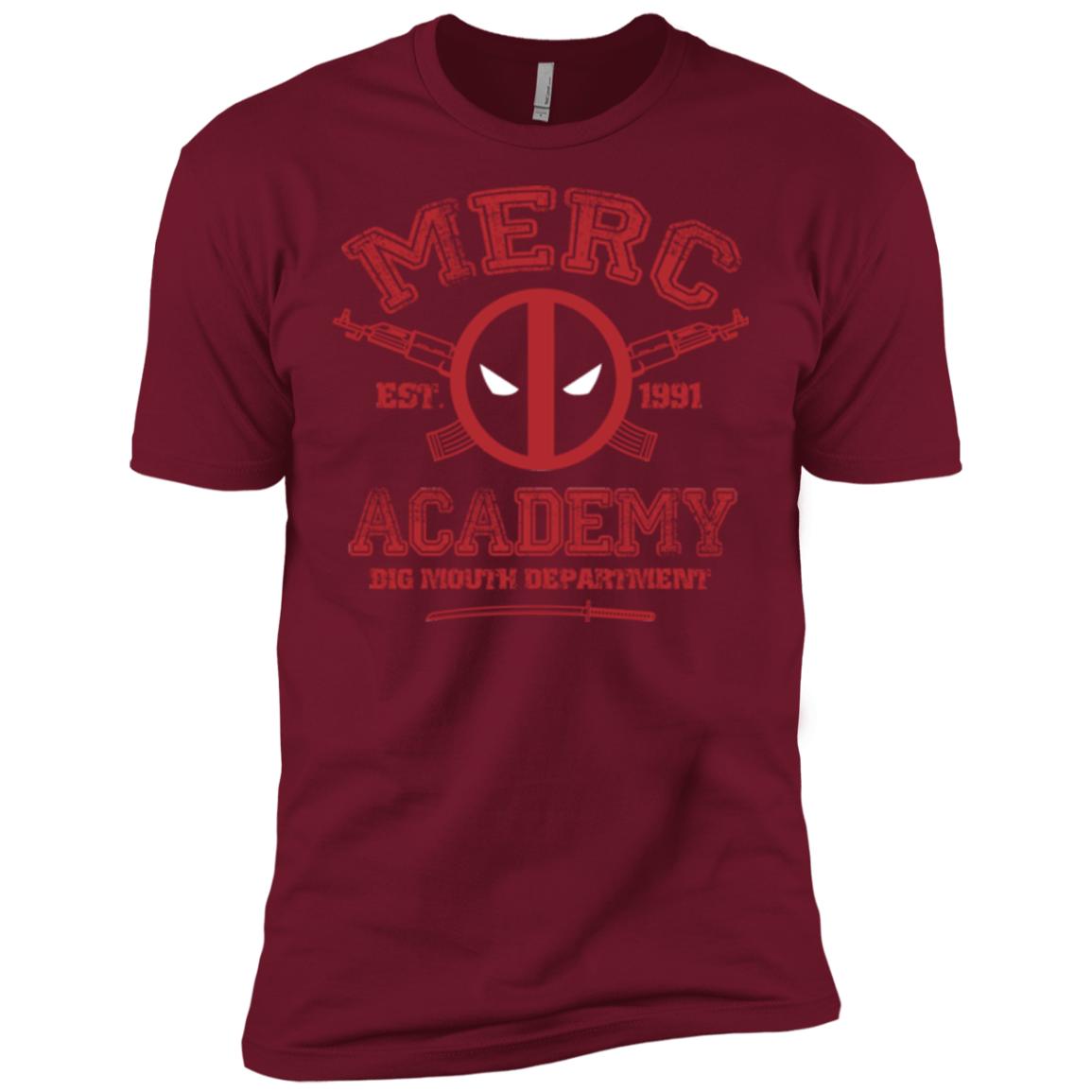 T-Shirts Cardinal / X-Small Merc Academy Men's Premium T-Shirt