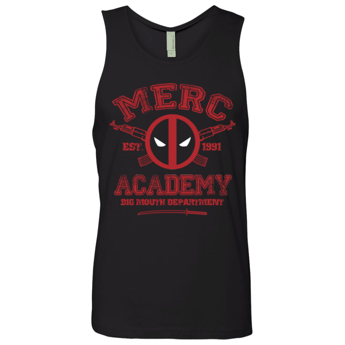 T-Shirts Black / Small Merc Academy Men's Premium Tank Top