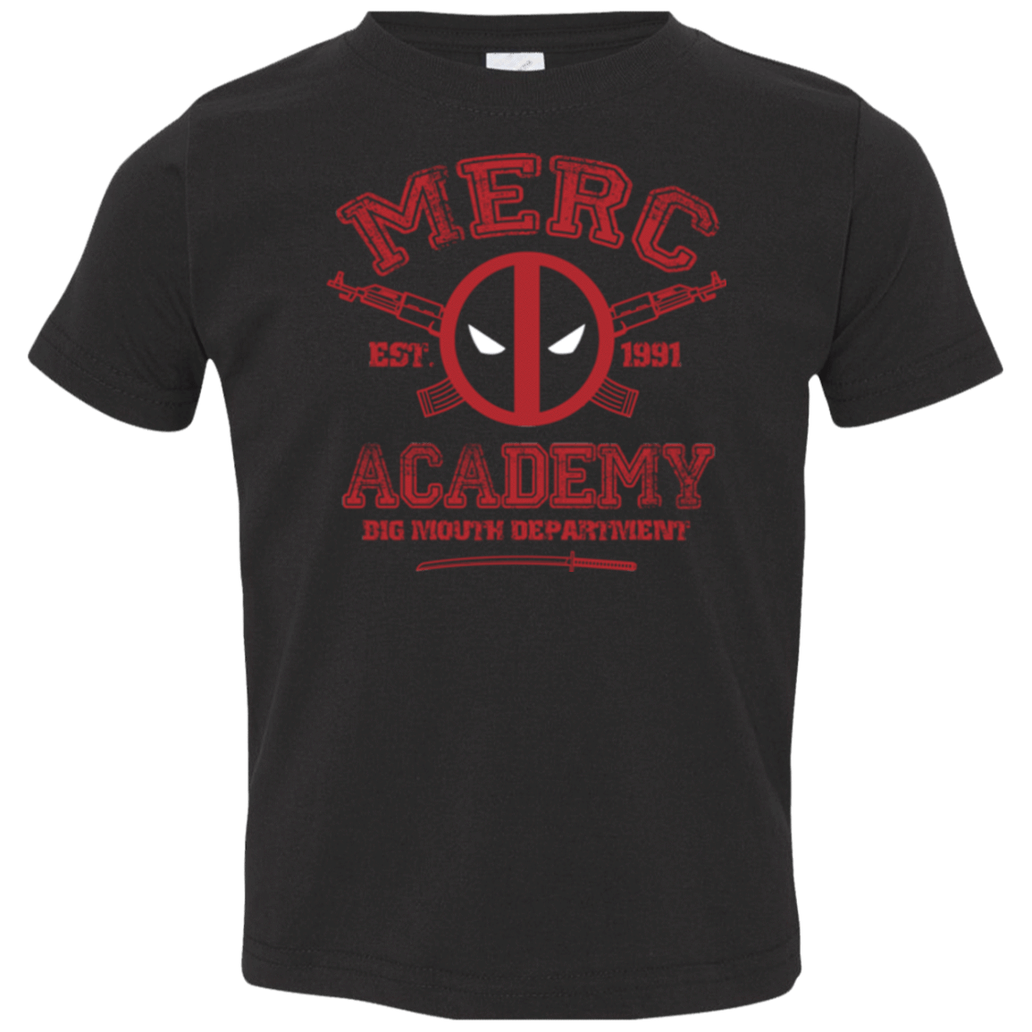 T-Shirts Black / 2T Merc Academy Toddler Premium T-Shirt