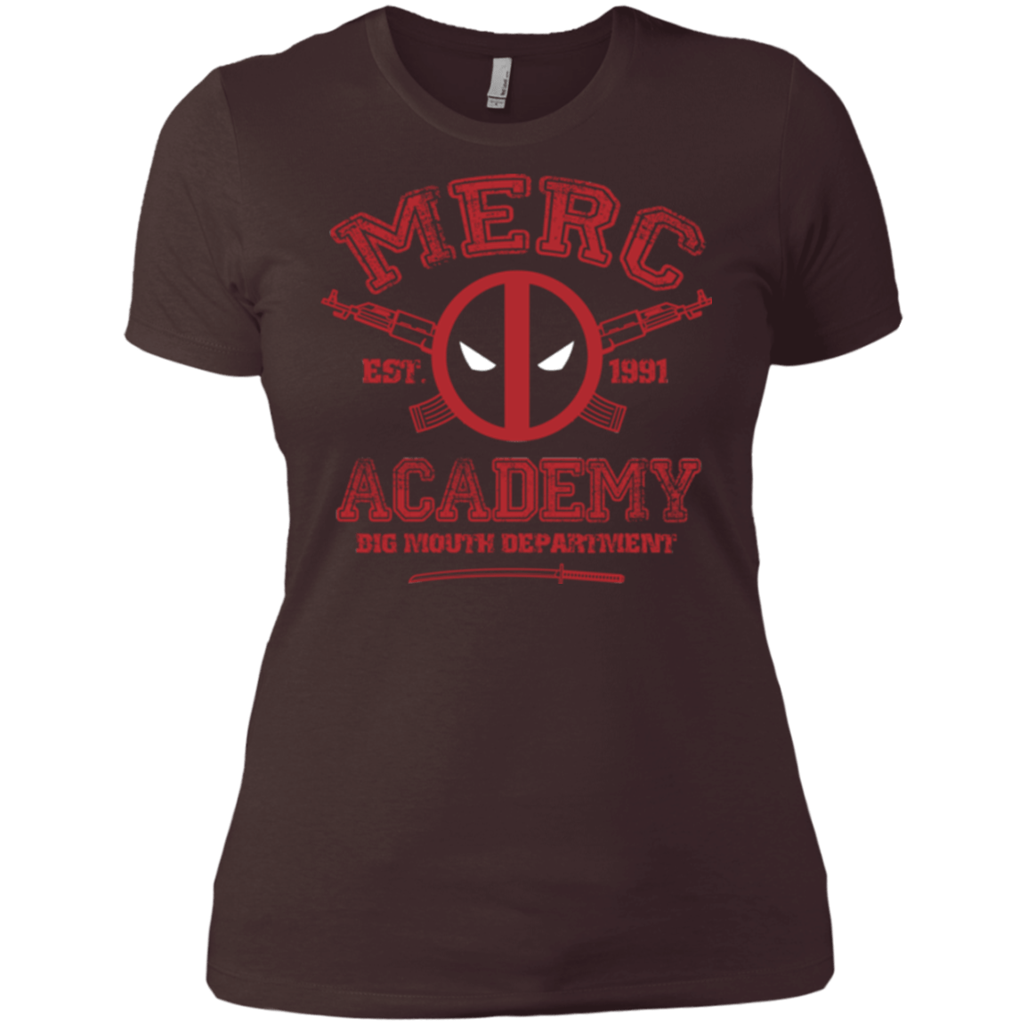 T-Shirts Dark Chocolate / X-Small Merc Academy Women's Premium T-Shirt