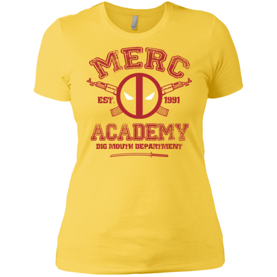 T-Shirts Vibrant Yellow / X-Small Merc Academy Women's Premium T-Shirt