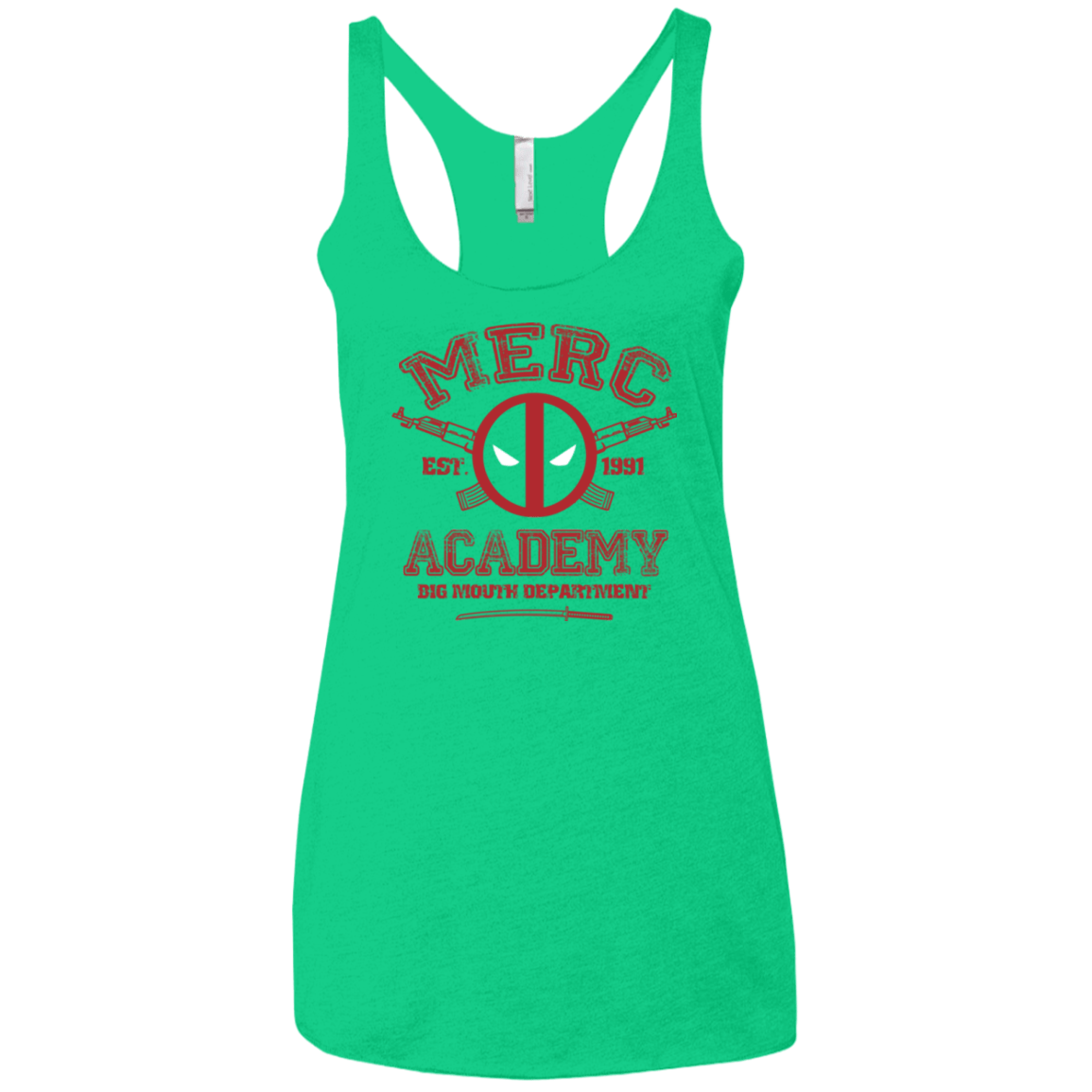 T-Shirts Envy / X-Small Merc Academy Women's Triblend Racerback Tank
