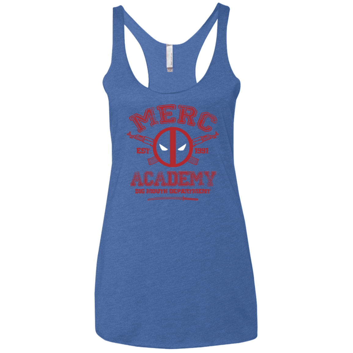 T-Shirts Vintage Royal / X-Small Merc Academy Women's Triblend Racerback Tank