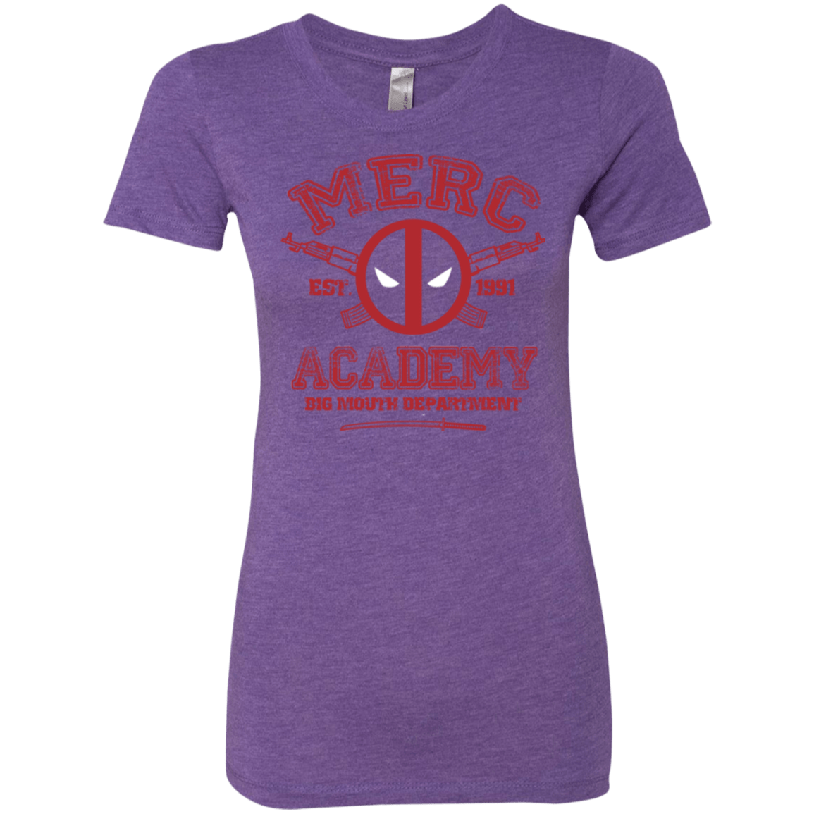 T-Shirts Purple Rush / Small Merc Academy Women's Triblend T-Shirt