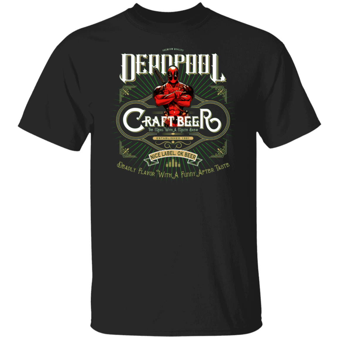 T-Shirts Black / S Merc Brew T-Shirt