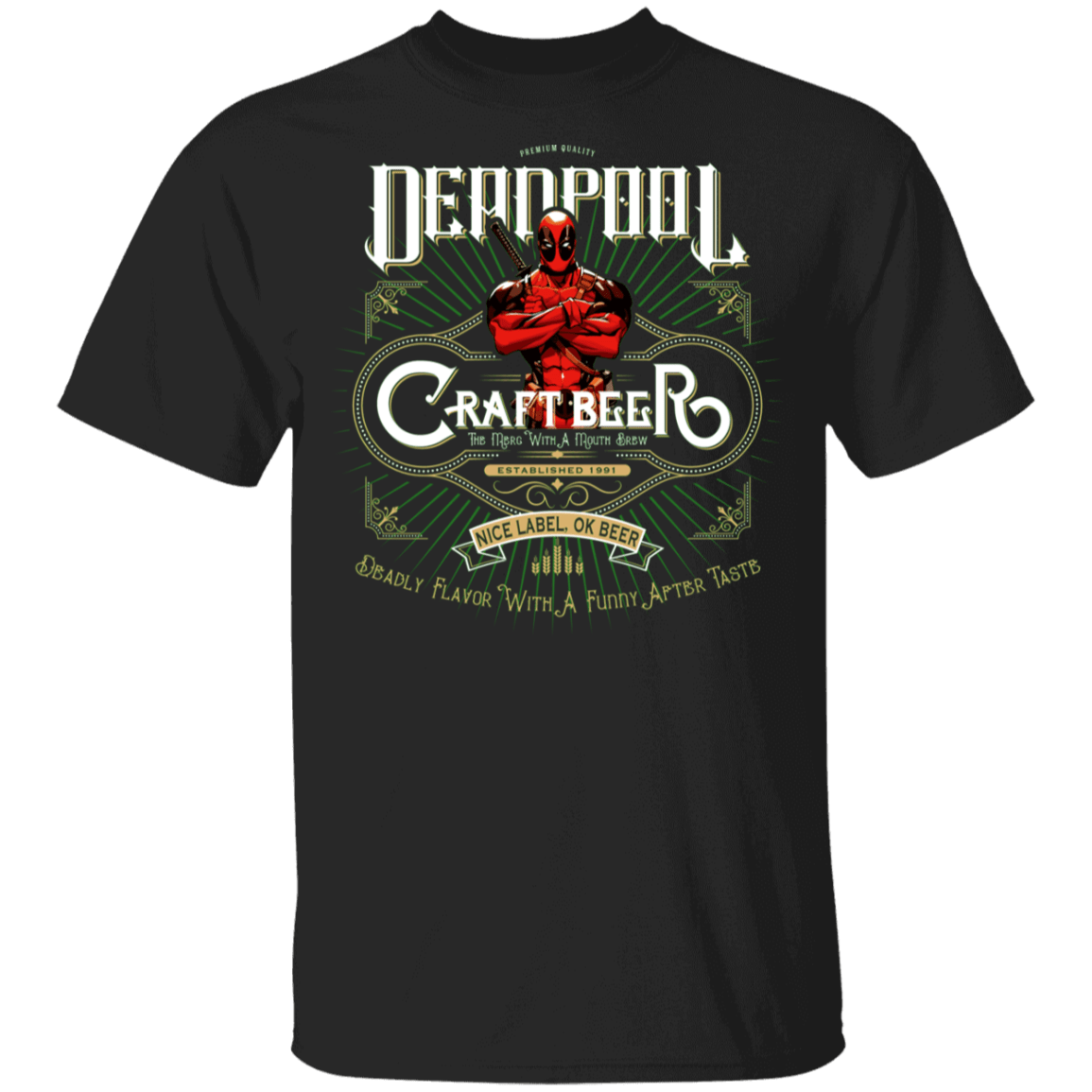 T-Shirts Black / YXS Merc Brew Youth T-Shirt