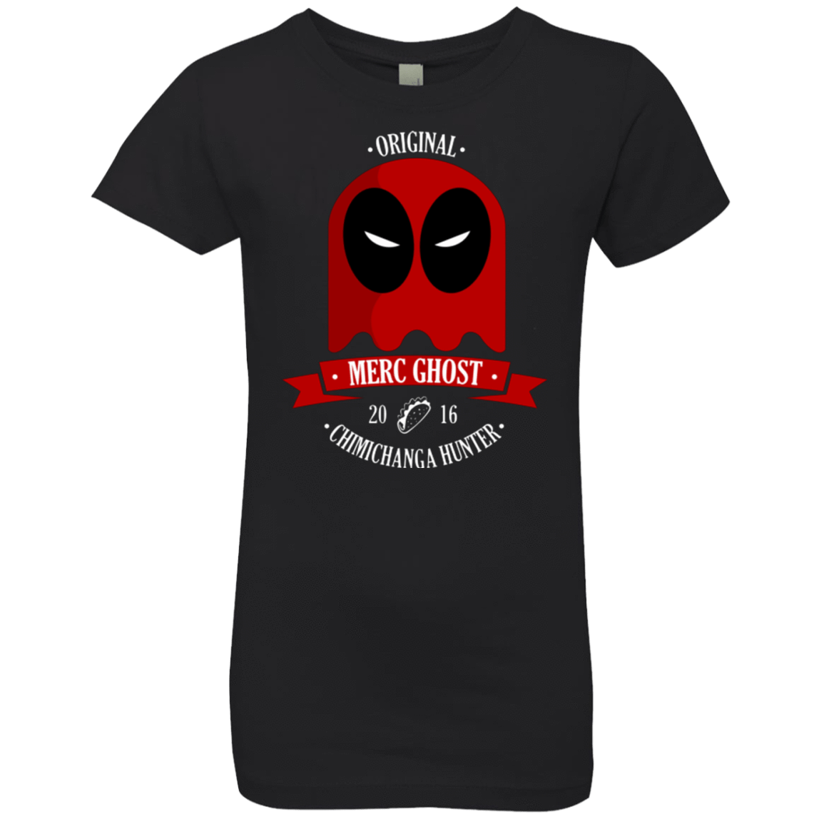 T-Shirts Black / YXS Merc Ghost Full Girls Premium T-Shirt