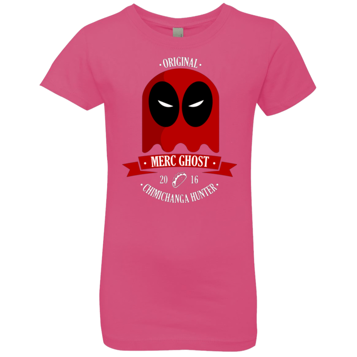 T-Shirts Hot Pink / YXS Merc Ghost Full Girls Premium T-Shirt
