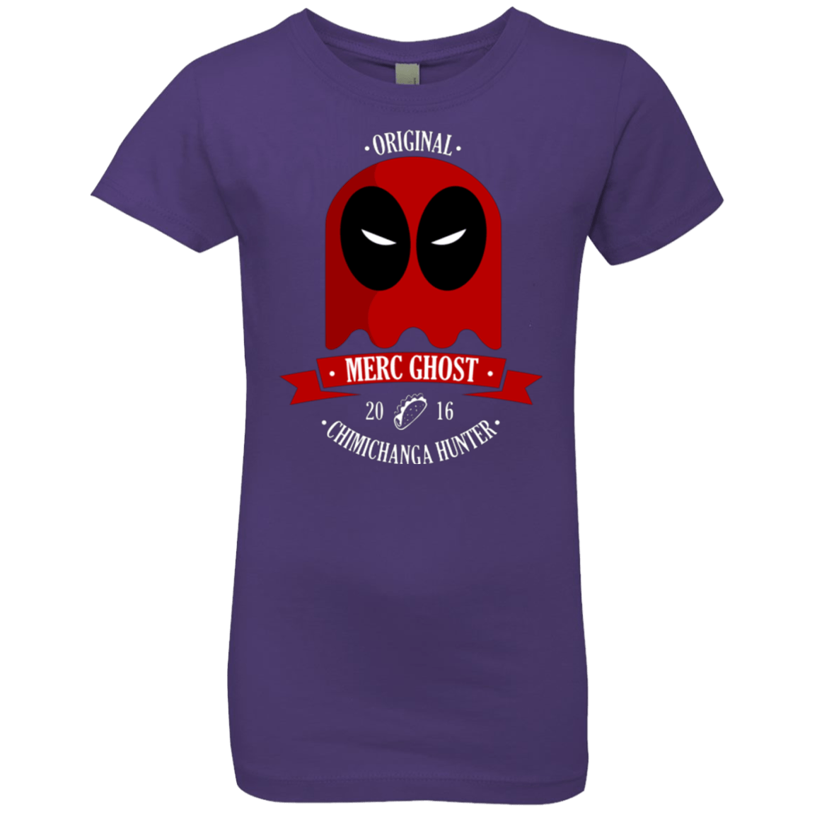 T-Shirts Purple Rush / YXS Merc Ghost Full Girls Premium T-Shirt