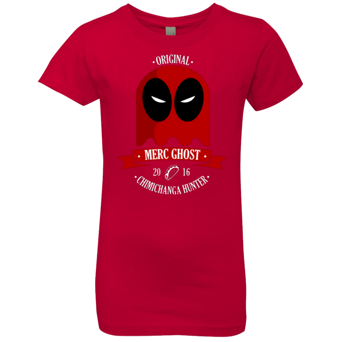 T-Shirts Red / YXS Merc Ghost Full Girls Premium T-Shirt