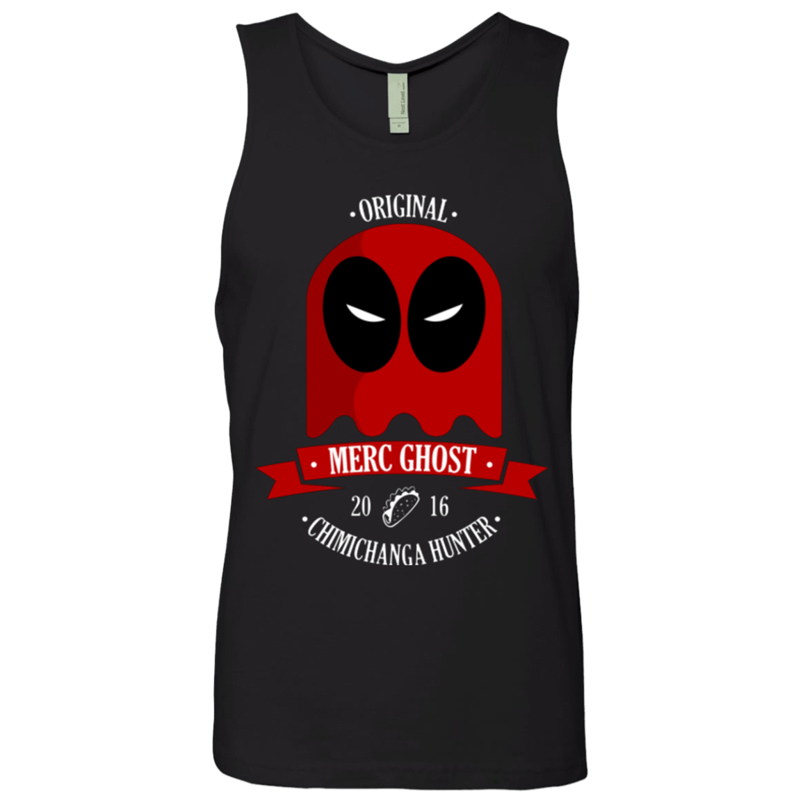 T-Shirts Black / Small Merc Ghost Full Men's Premium Tank Top