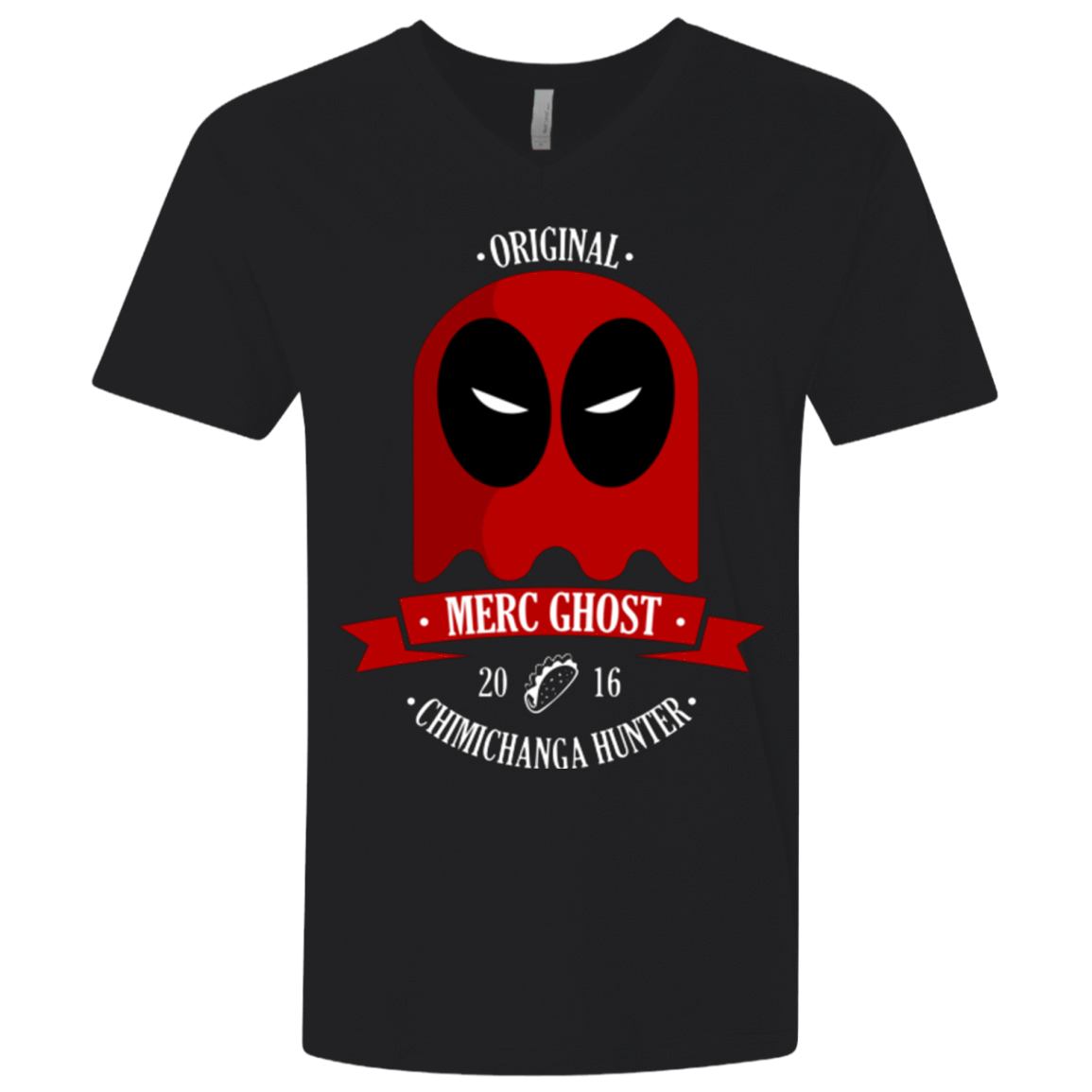 T-Shirts Black / X-Small Merc Ghost Full Men's Premium V-Neck