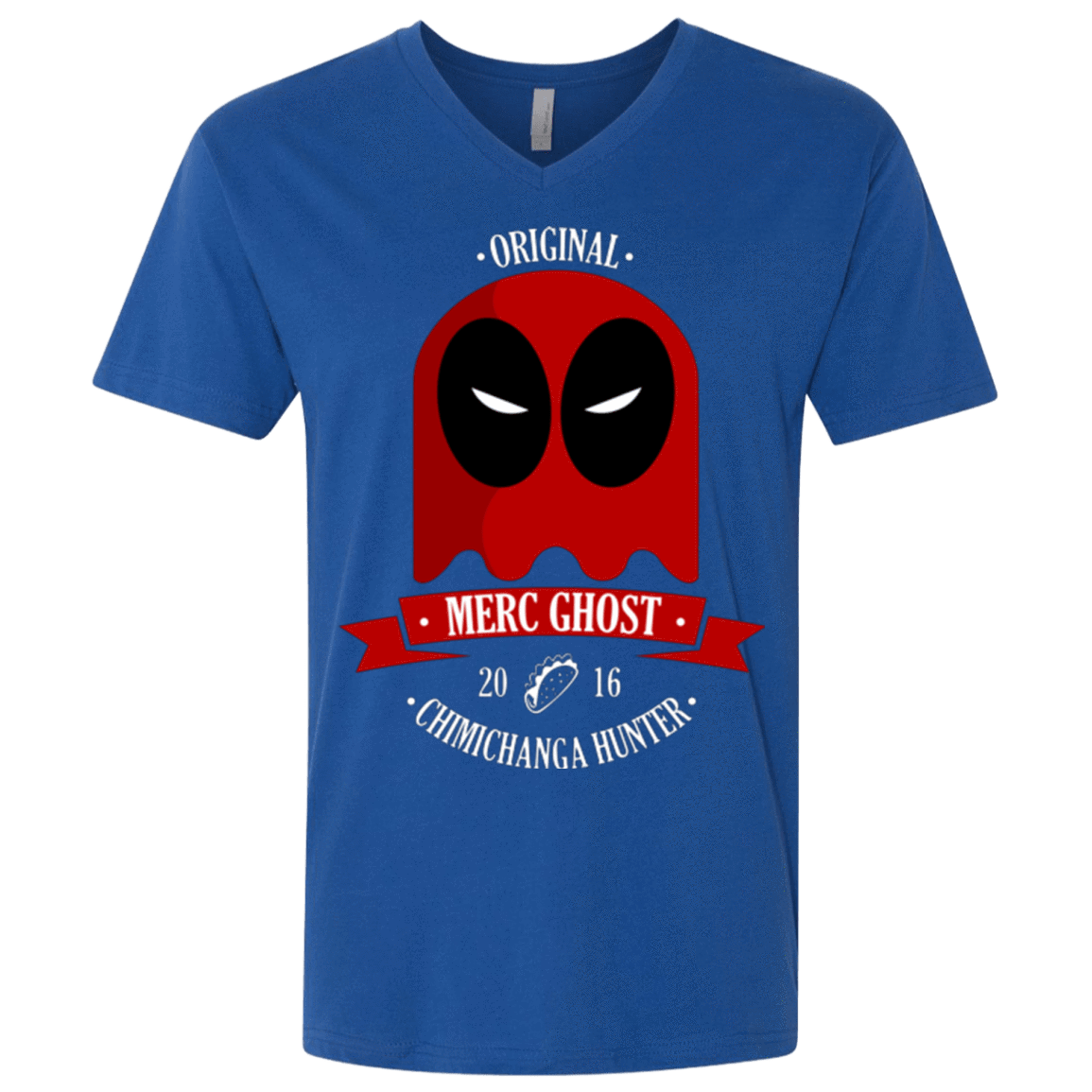 T-Shirts Royal / X-Small Merc Ghost Full Men's Premium V-Neck