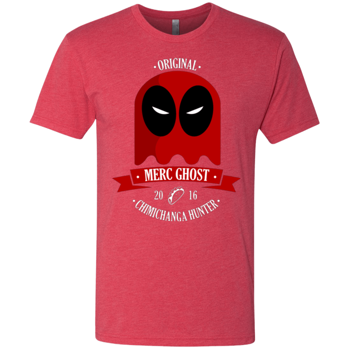 T-Shirts Vintage Red / Small Merc Ghost Full Men's Triblend T-Shirt