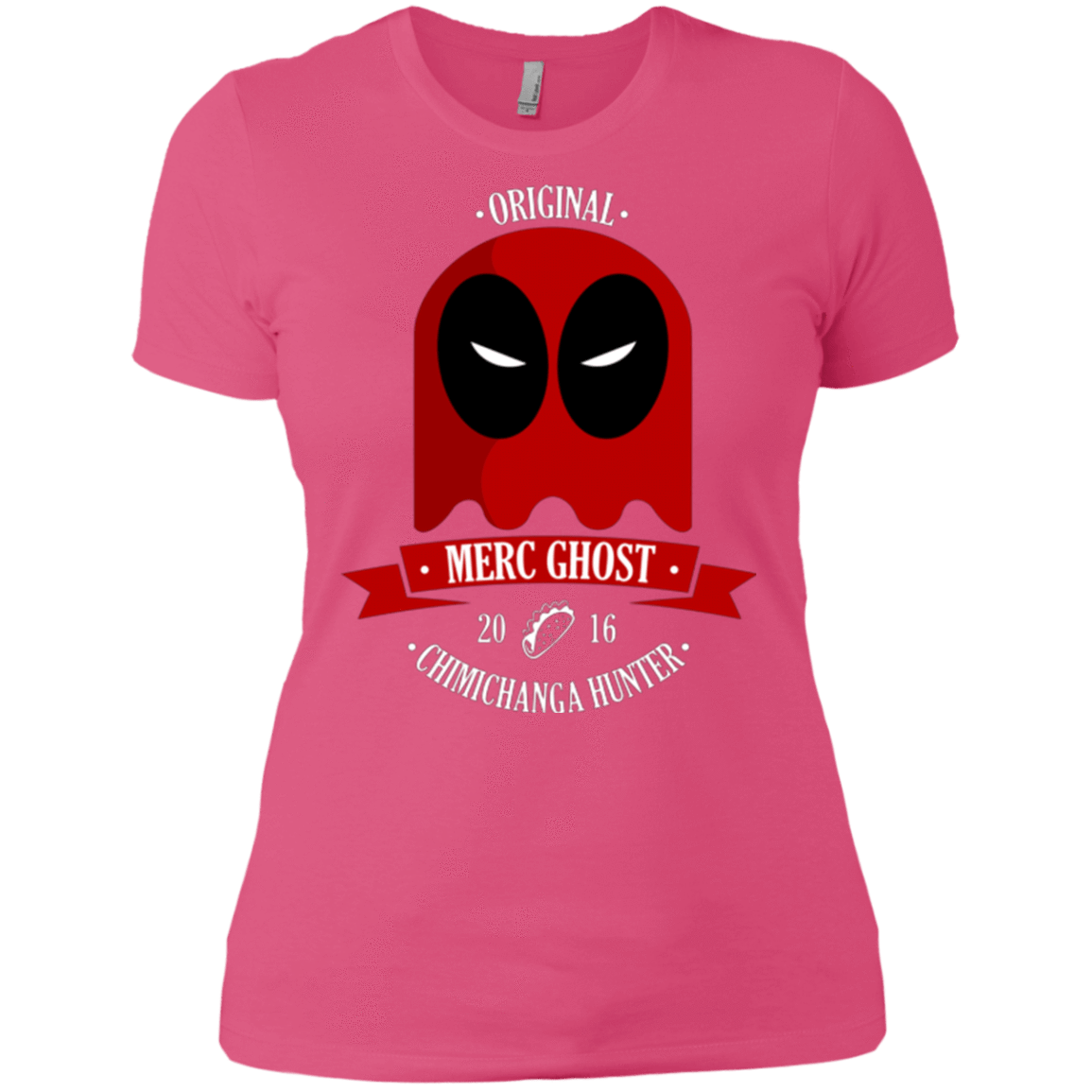 T-Shirts Hot Pink / X-Small Merc Ghost Full Women's Premium T-Shirt