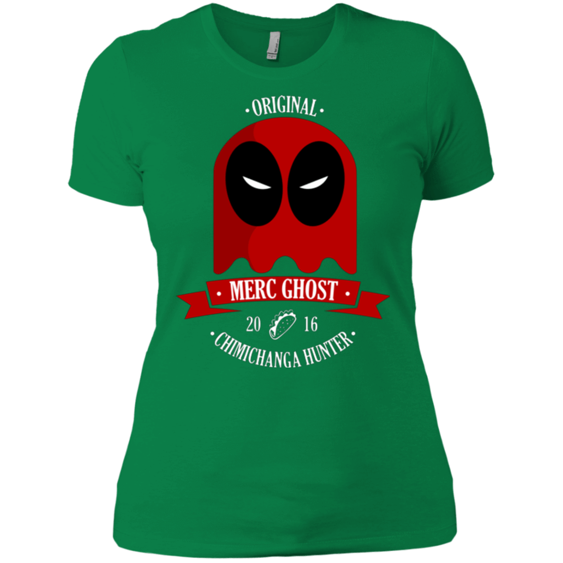 T-Shirts Kelly Green / X-Small Merc Ghost Full Women's Premium T-Shirt