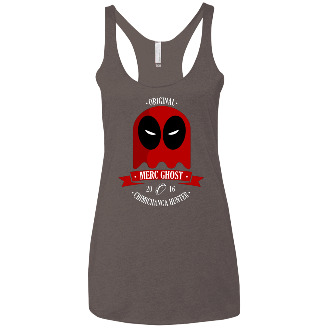 T-Shirts Macchiato / X-Small Merc Ghost Full Women's Triblend Racerback Tank