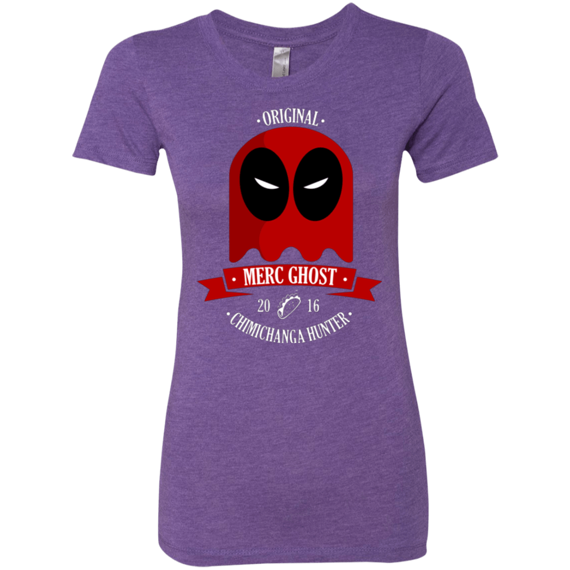 T-Shirts Purple Rush / Small Merc Ghost Full Women's Triblend T-Shirt