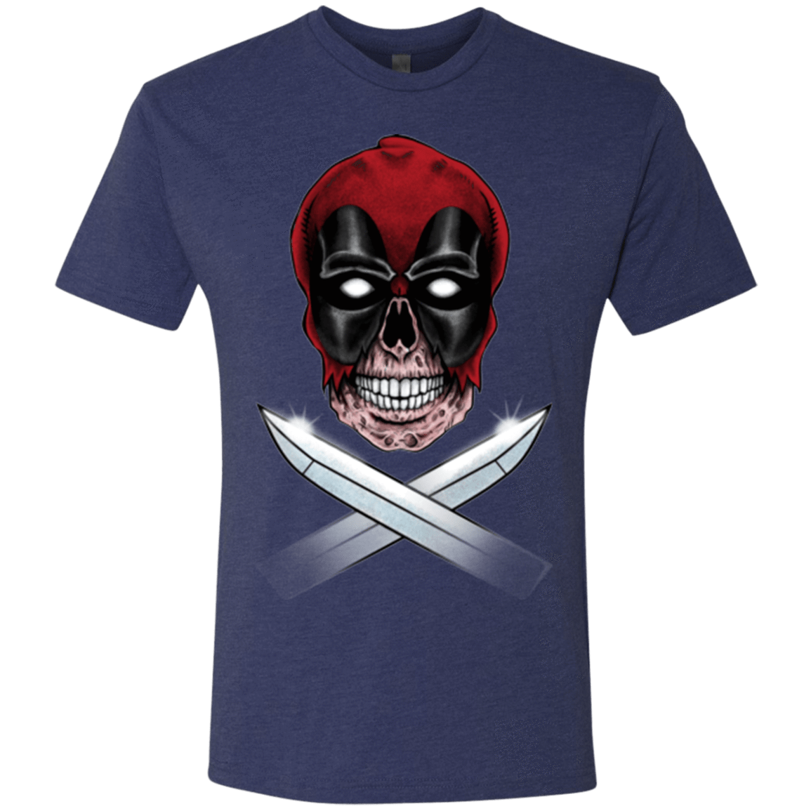 T-Shirts Vintage Navy / Small Merc Pirate Men's Triblend T-Shirt