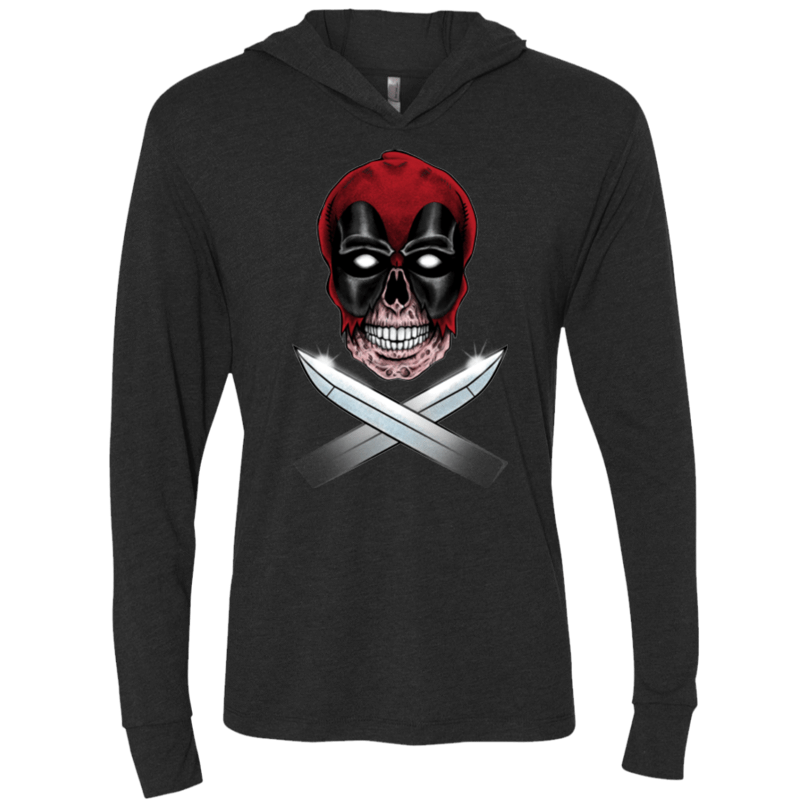 T-Shirts Vintage Black / X-Small Merc Pirate Triblend Long Sleeve Hoodie Tee