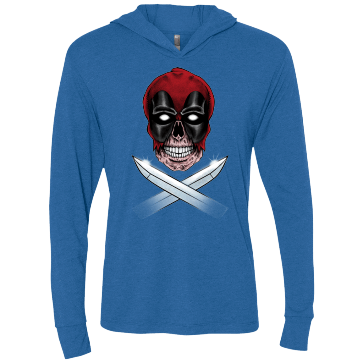 T-Shirts Vintage Royal / X-Small Merc Pirate Triblend Long Sleeve Hoodie Tee