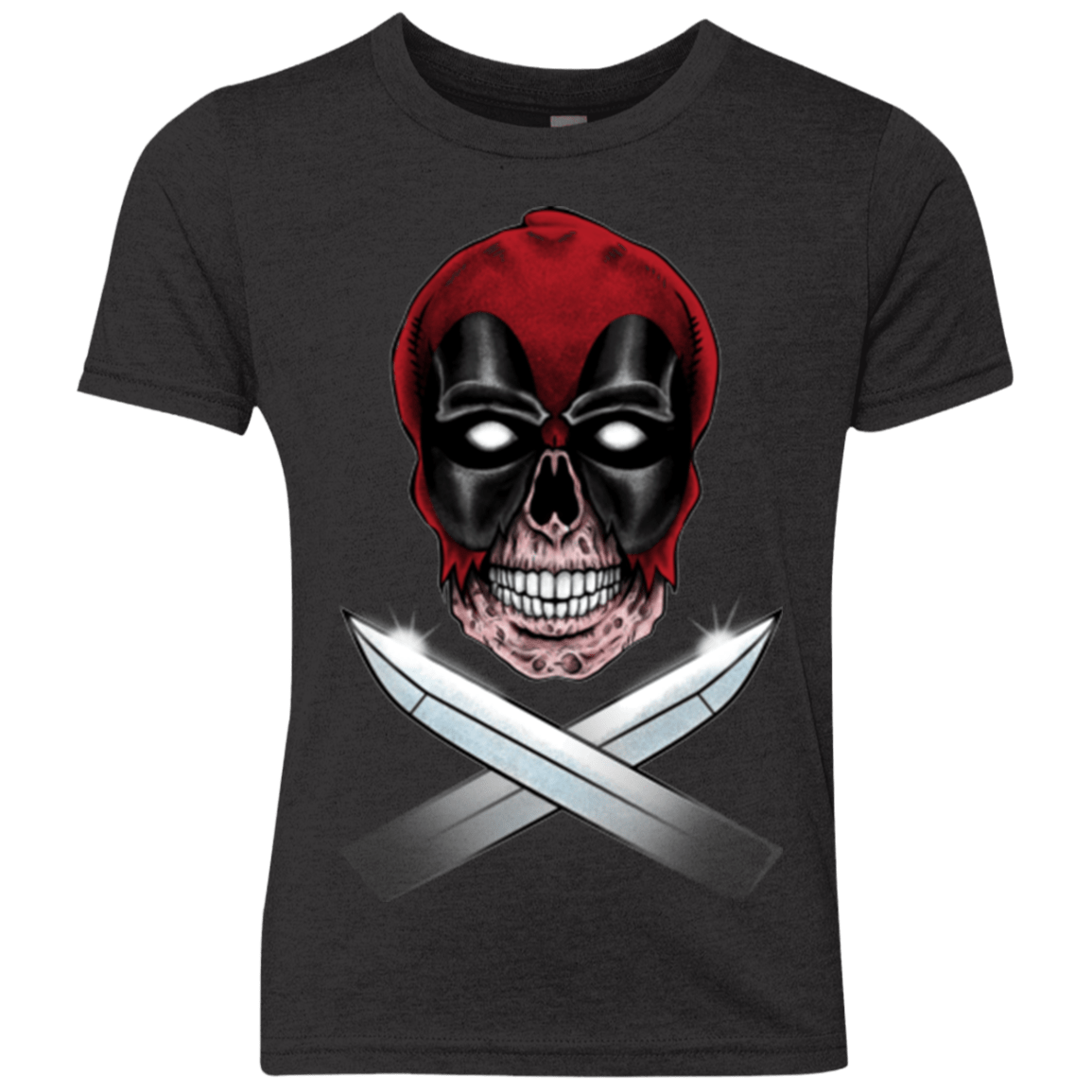 T-Shirts Vintage Black / YXS Merc Pirate Youth Triblend T-Shirt