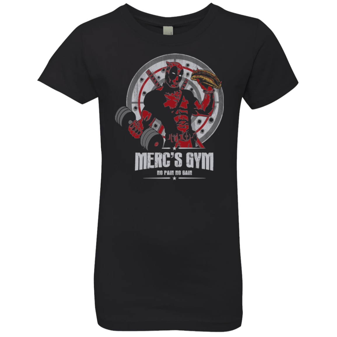 T-Shirts Black / YXS Merc's Gym Girls Premium T-Shirt
