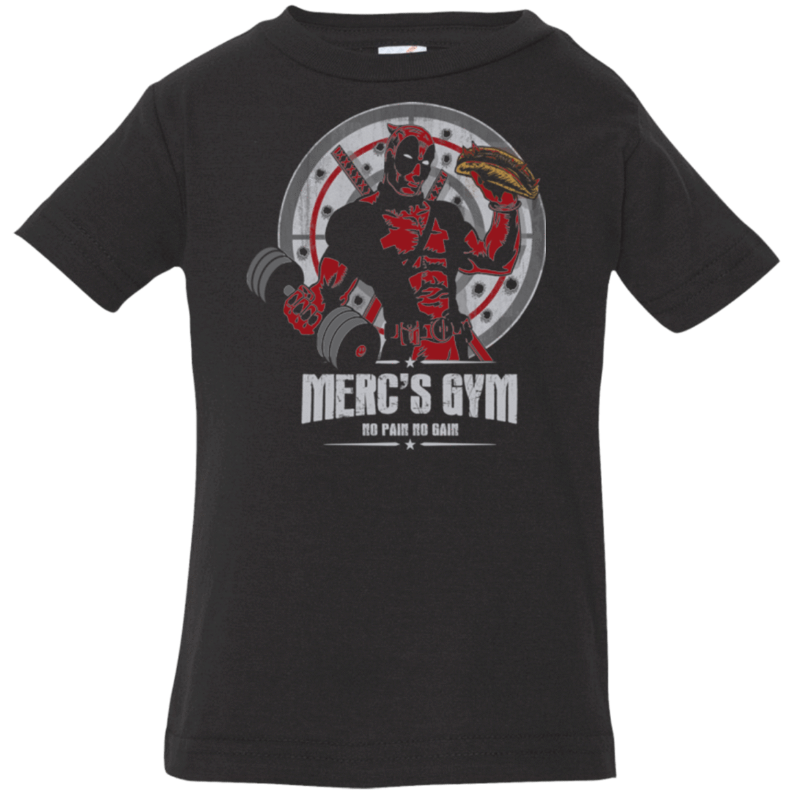 T-Shirts Black / 6 Months Merc's Gym Infant Premium T-Shirt