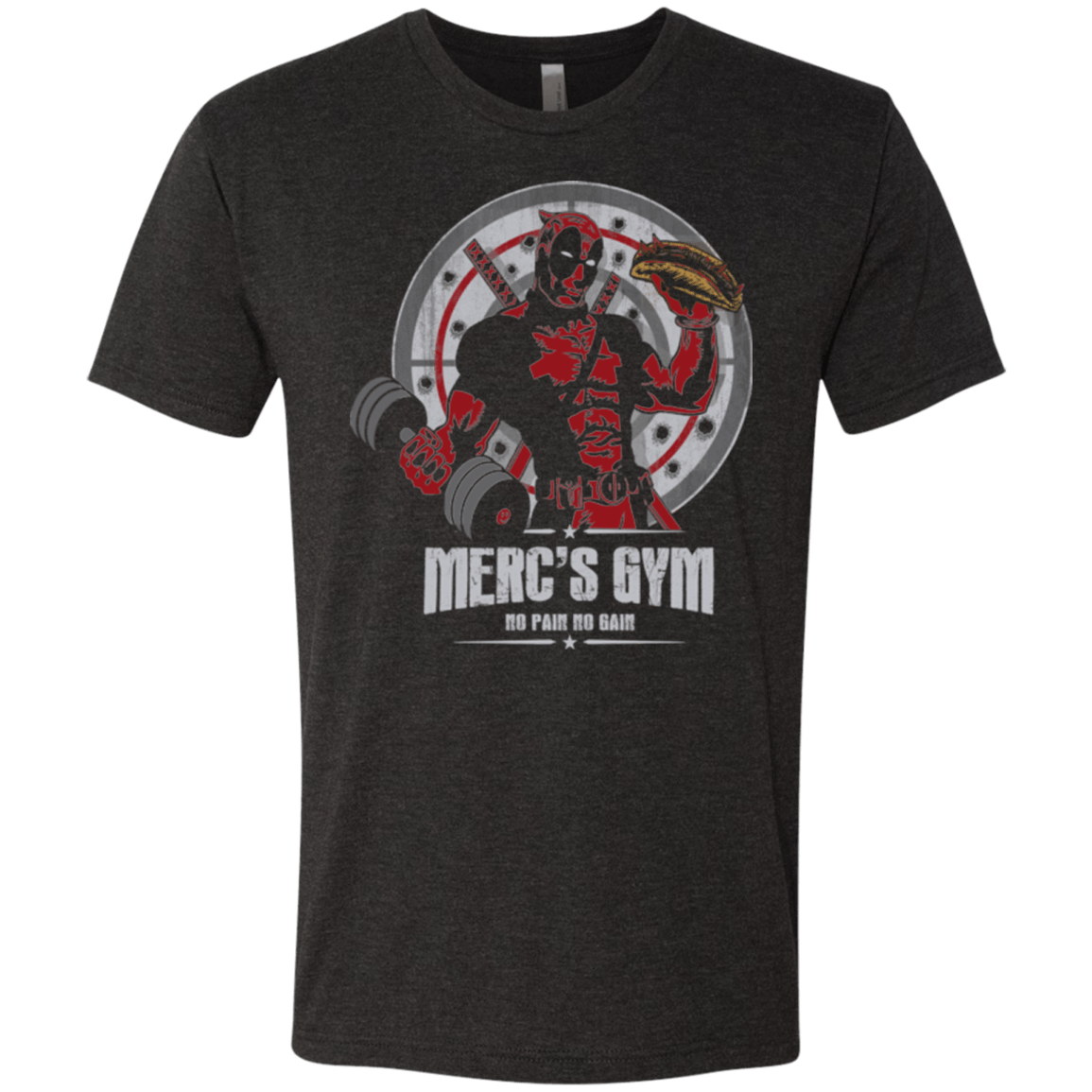 T-Shirts Vintage Black / Small Merc's Gym Men's Triblend T-Shirt