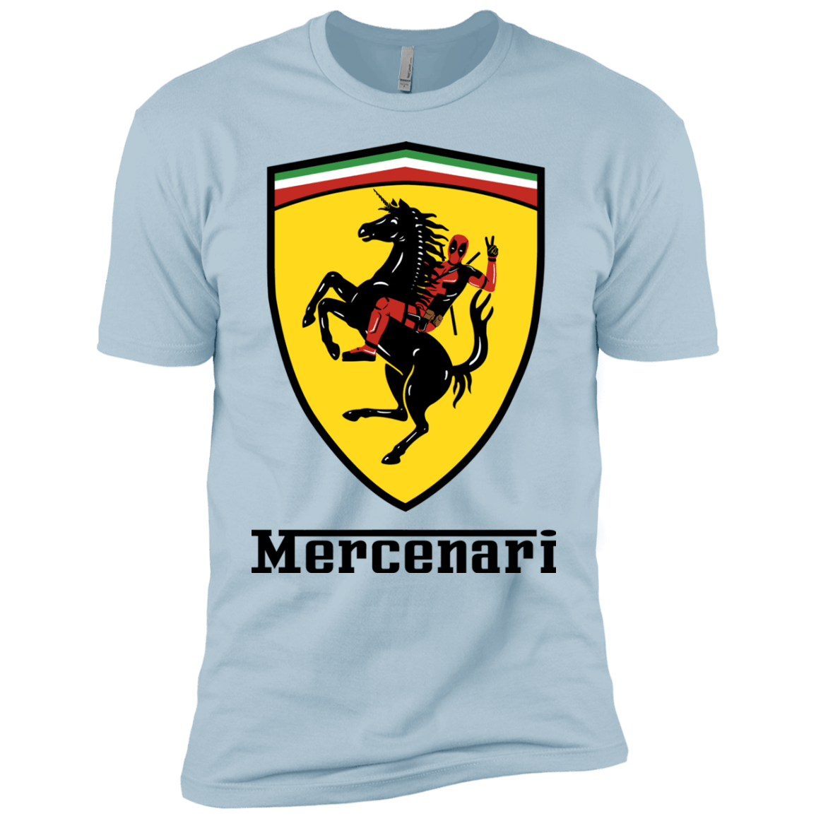 T-Shirts Light Blue / YXS Mercenari Boys Premium T-Shirt