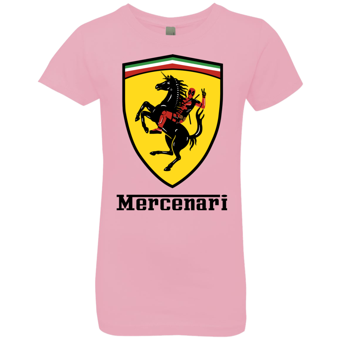 T-Shirts Light Pink / YXS Mercenari Girls Premium T-Shirt