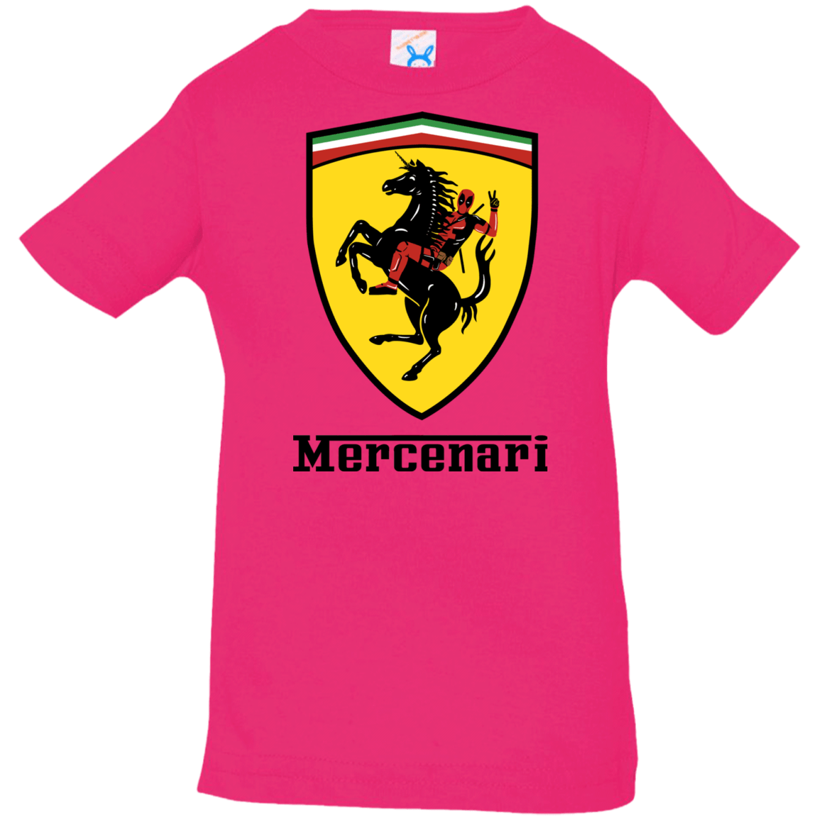 T-Shirts Hot Pink / 6 Months Mercenari Infant Premium T-Shirt