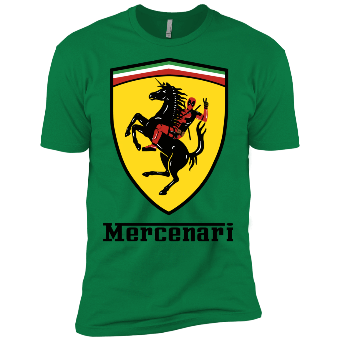 T-Shirts Kelly Green / X-Small Mercenari Men's Premium T-Shirt