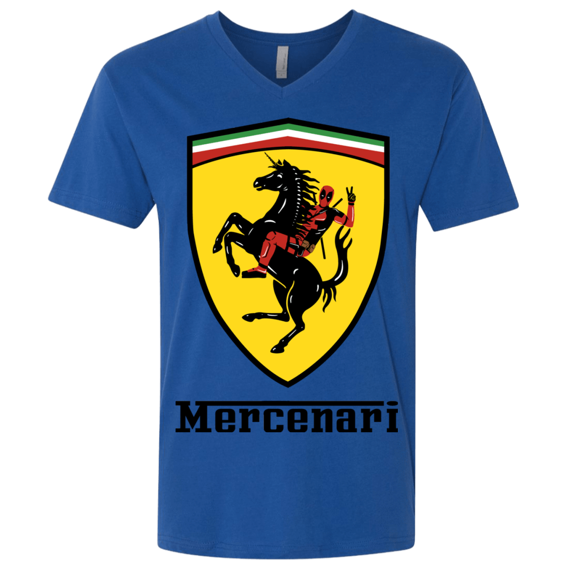 T-Shirts Royal / X-Small Mercenari Men's Premium V-Neck
