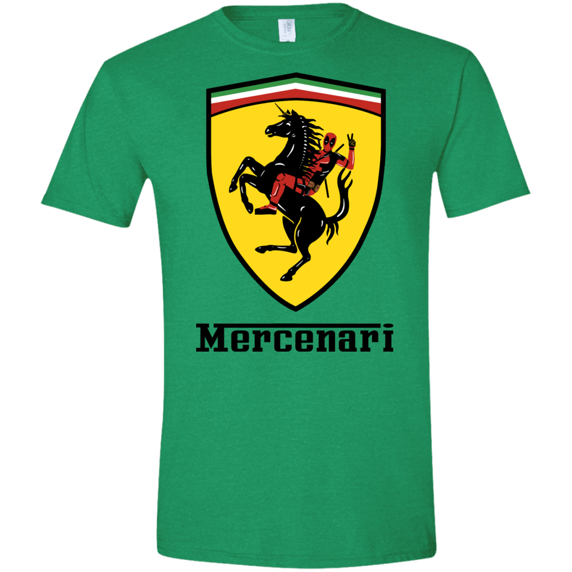 T-Shirts Heather Irish Green / S Mercenari Men's Semi-Fitted Softstyle