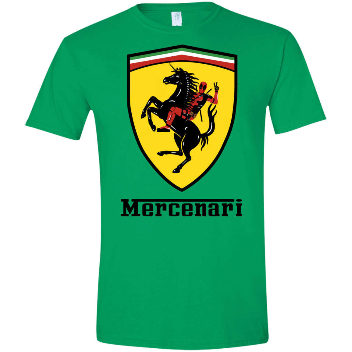 T-Shirts Irish Green / S Mercenari Men's Semi-Fitted Softstyle