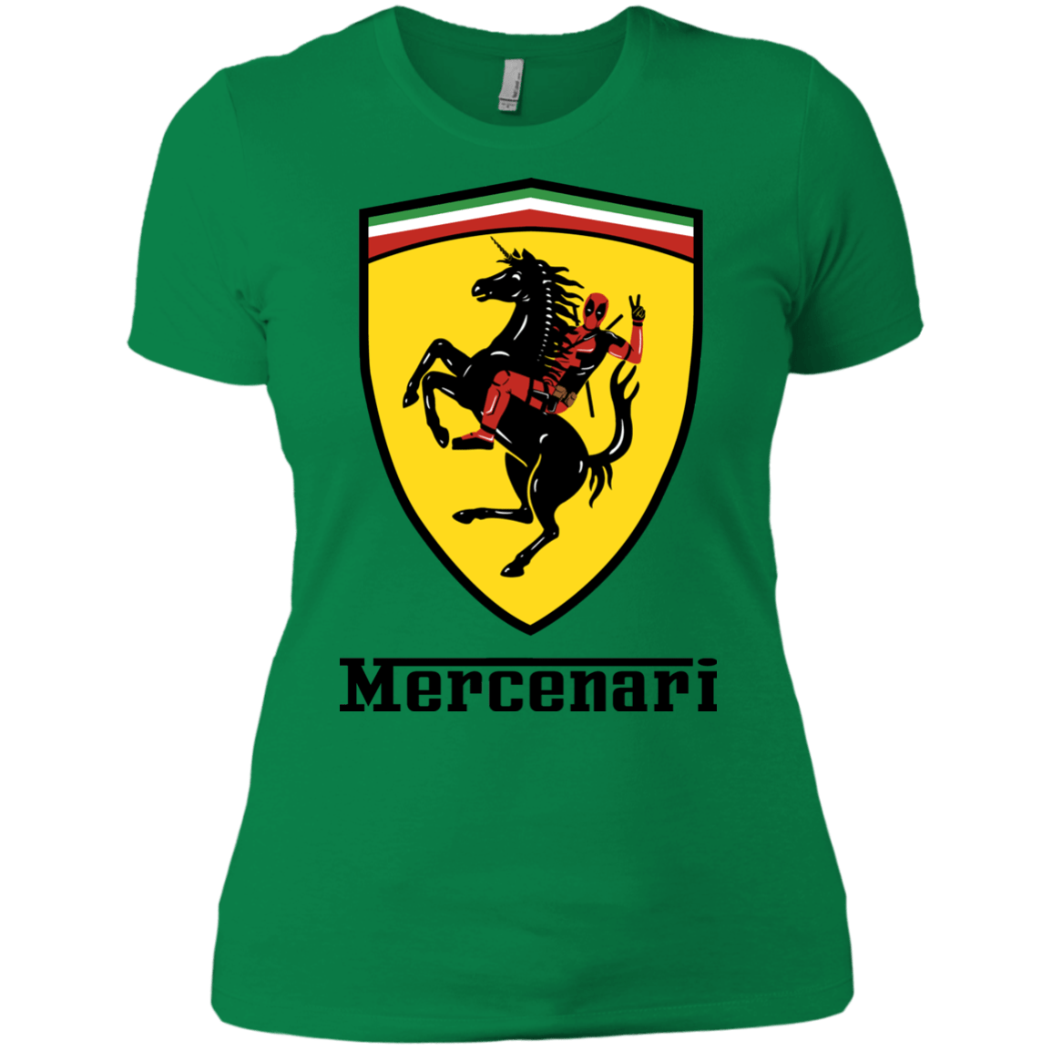 T-Shirts Kelly Green / X-Small Mercenari Women's Premium T-Shirt