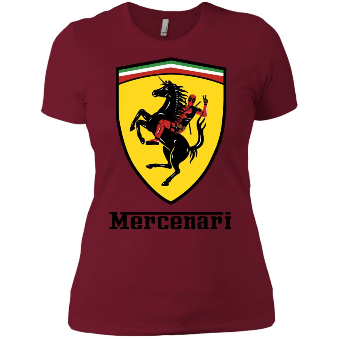 T-Shirts Scarlet / X-Small Mercenari Women's Premium T-Shirt