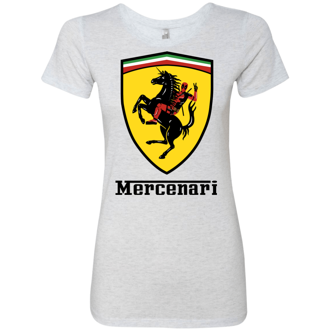 T-Shirts Heather White / S Mercenari Women's Triblend T-Shirt