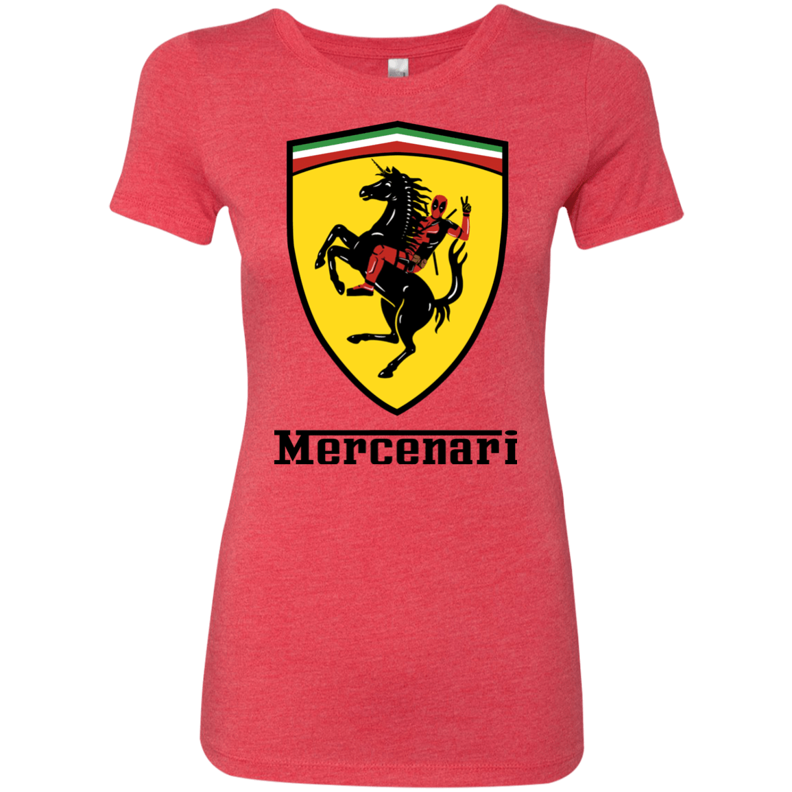 T-Shirts Vintage Red / S Mercenari Women's Triblend T-Shirt
