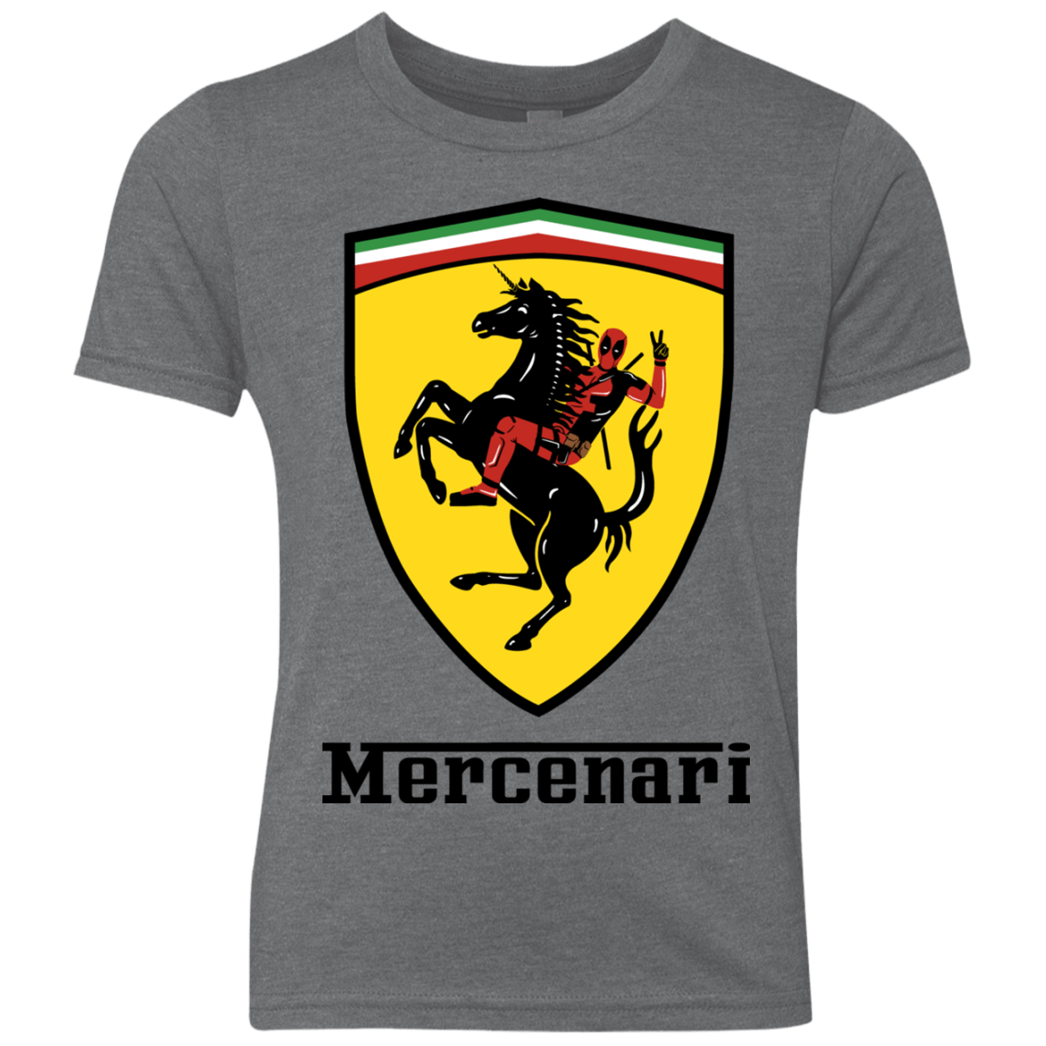 T-Shirts Premium Heather / YXS Mercenari Youth Triblend T-Shirt