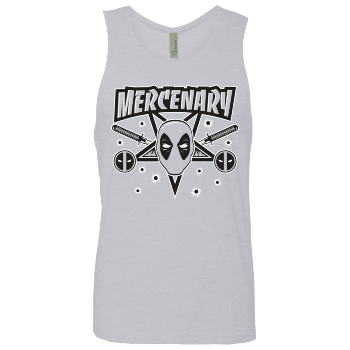 T-Shirts Heather Grey / Small Mercenary (1) Men's Premium Tank Top