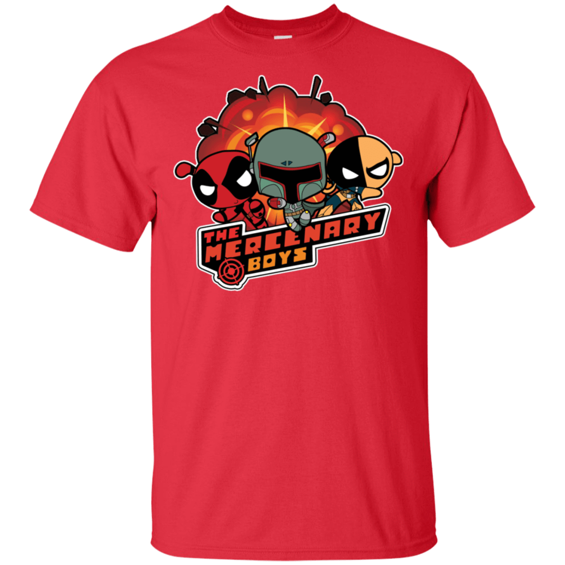 T-Shirts Red / S Mercenary Boys T-Shirt