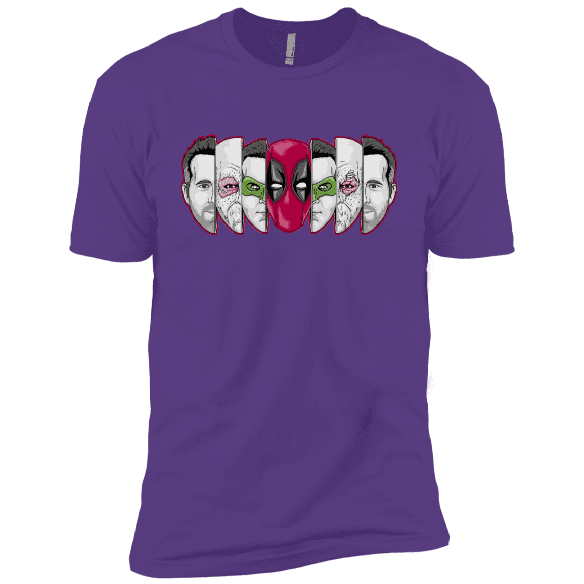 T-Shirts Purple Rush / YXS Mercenary Faces Boys Premium T-Shirt
