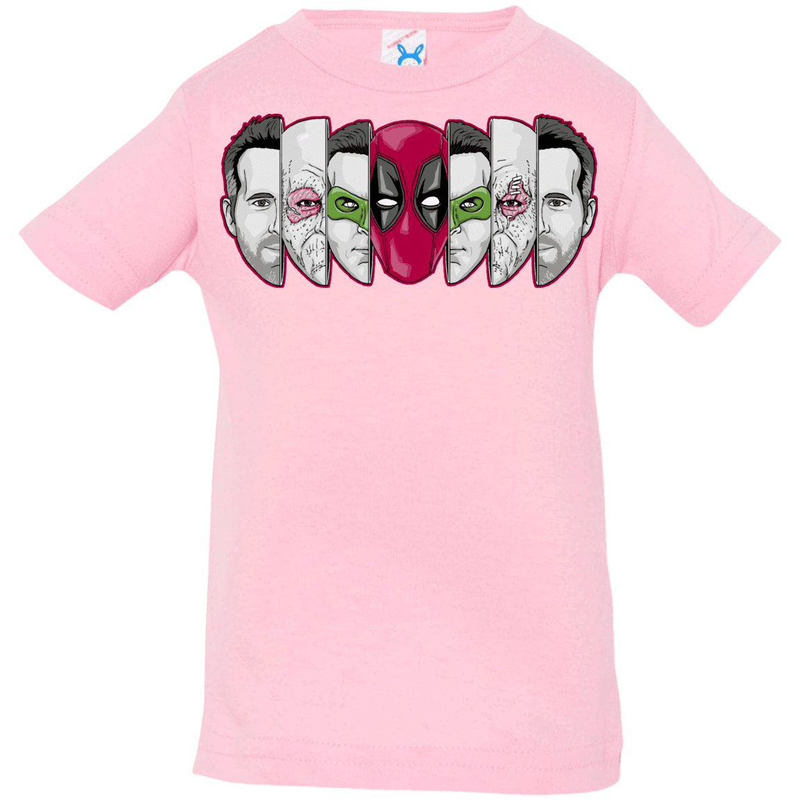 T-Shirts Pink / 6 Months Mercenary Faces Infant Premium T-Shirt