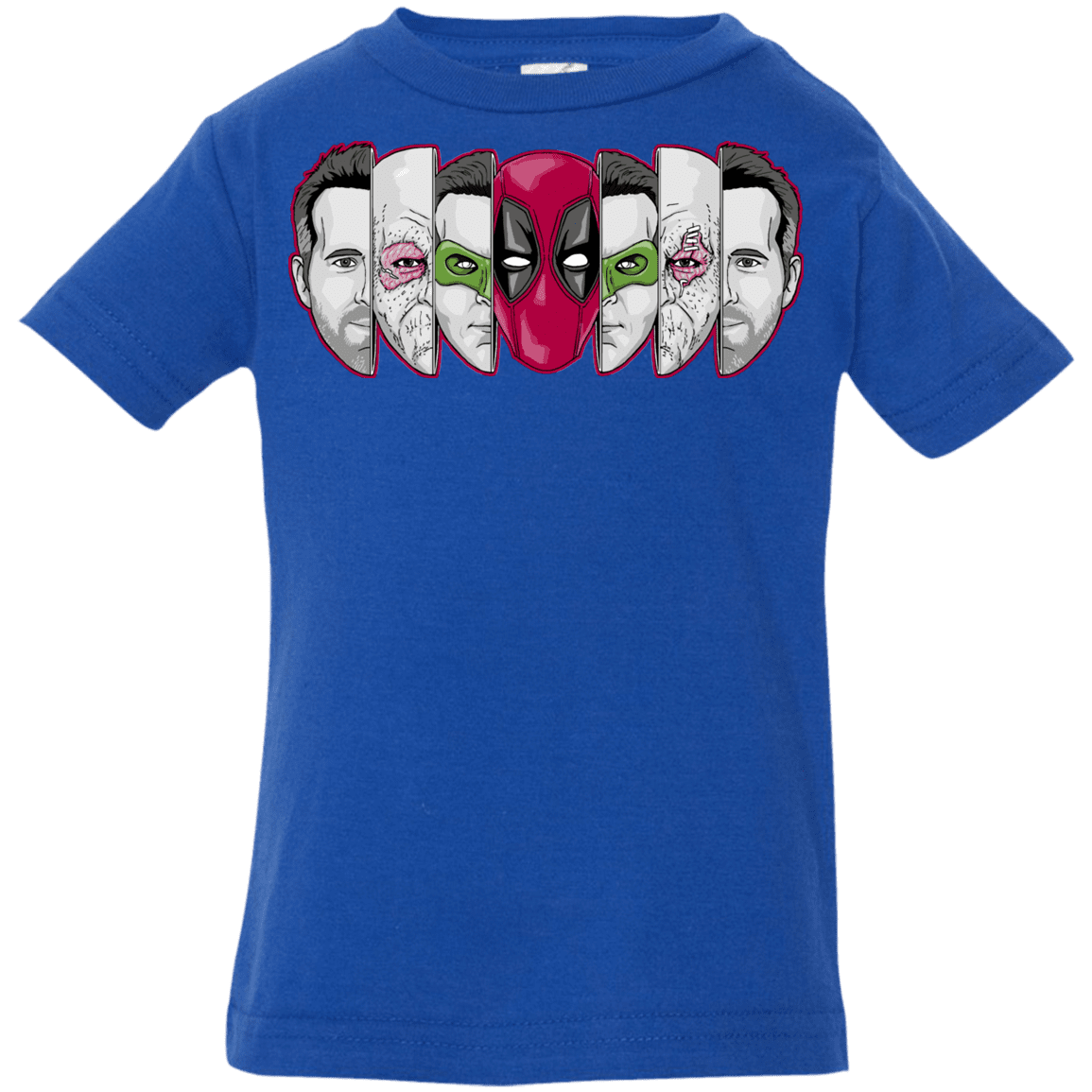 T-Shirts Royal / 6 Months Mercenary Faces Infant Premium T-Shirt