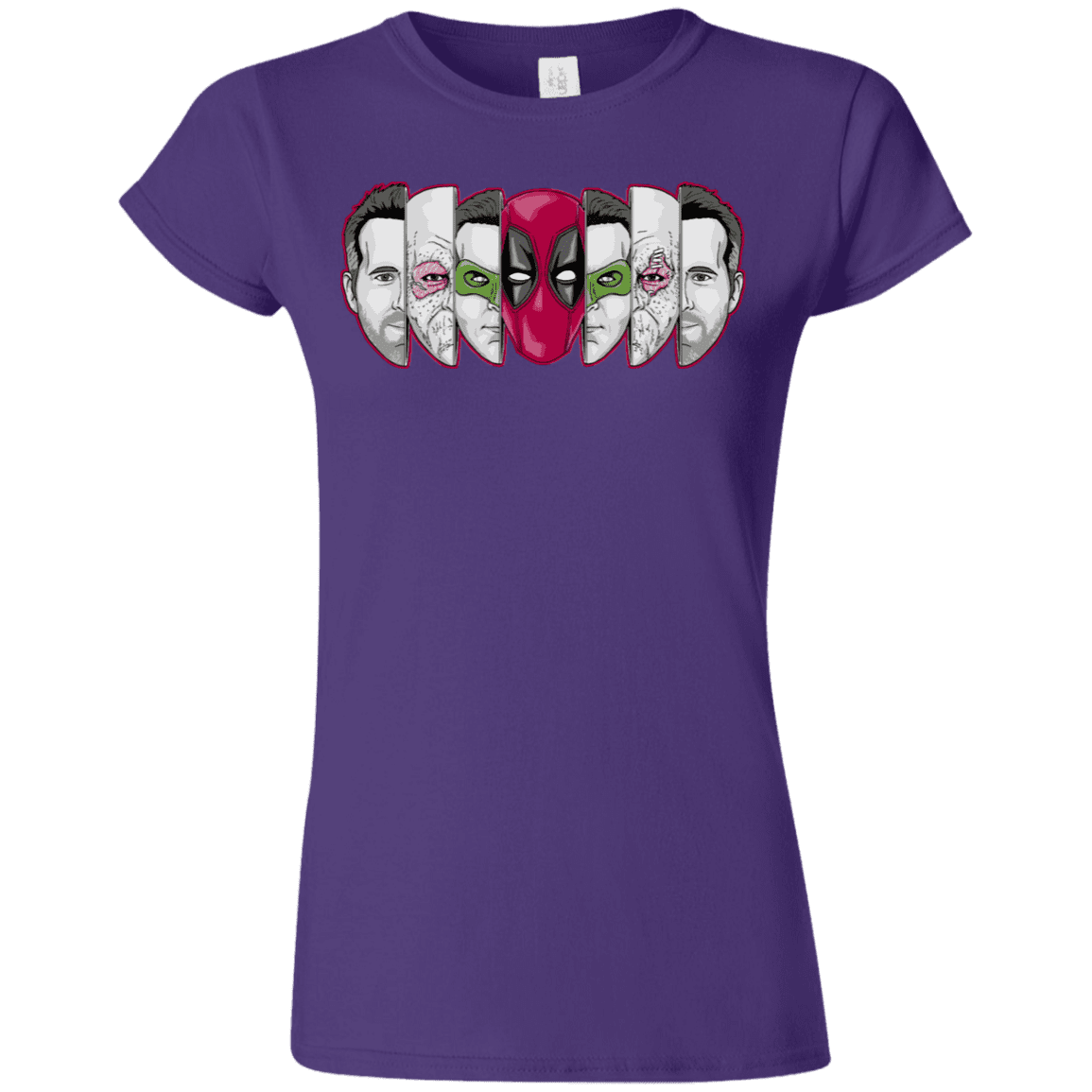 T-Shirts Purple / S Mercenary Faces Junior Slimmer-Fit T-Shirt