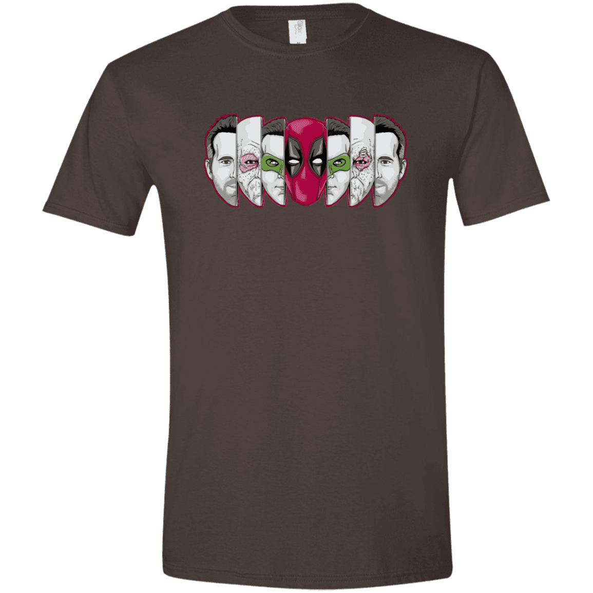 T-Shirts Dark Chocolate / S Mercenary Faces Men's Semi-Fitted Softstyle