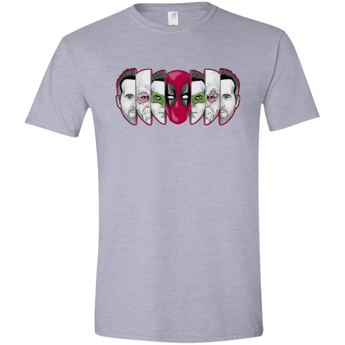 T-Shirts Sport Grey / X-Small Mercenary Faces Men's Semi-Fitted Softstyle